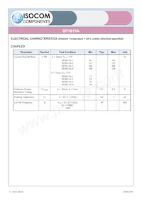 SFH615A-3XSMT/R Datasheet Page 3