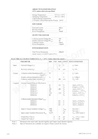 SFH618A-4X Datasheet Pagina 2