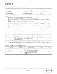 SI3402-C-GM Datasheet Pagina 6