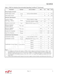 SI3454-B01-IMR Datasheet Page 5