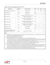 SI3454-B01-IMR Datasheet Page 11