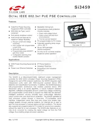 SI3459-B02-IMR Datasheet Cover