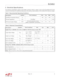 SI3462-E01-GM Datasheet Page 5