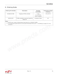 SI3462-E01-GM Datasheet Page 19