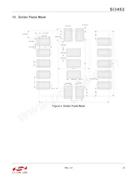 SI3462-E01-GM Datasheet Page 21