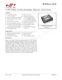 SI8065AA-B-IUR Datasheet Cover