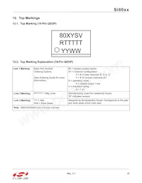 SI8065AA-B-IUR Datasheet Pagina 21