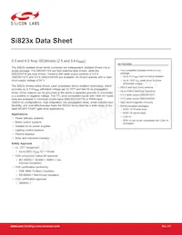 SI8236BB-D-IM Datenblatt Cover
