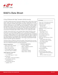 SI8275AB-IM1R Datasheet Copertura