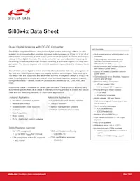 SI88242BD-IS Datasheet Cover