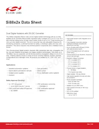SI88322EC-IS Datasheet Cover