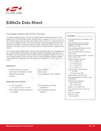 SI88621BD-IS Datasheet Copertura