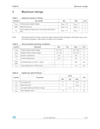STM7E1AR Datasheet Page 9