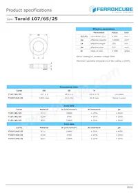 T107/65/25-3E27 Datenblatt Cover