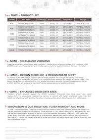 THGBMHG7C1LBAIL Datasheet Pagina 2