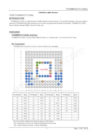 THGBMHG7C1LBAIL Datasheet Page 3