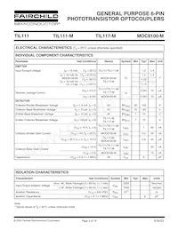 TIL117TVM Datasheet Page 3