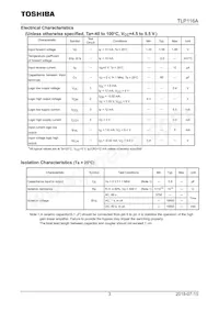 TLP116A(E Datasheet Page 3