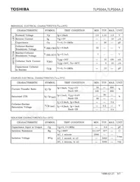 TLP504A(F)數據表 頁面 3