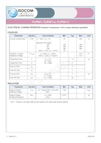 TLP521-4GR Datenblatt Seite 3