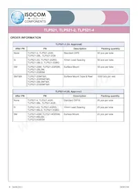 TLP521-4GR Datasheet Page 8