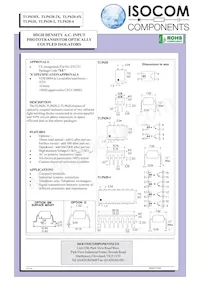 TLP620-4X Datasheet Cover