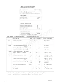 TLP620-4X數據表 頁面 2