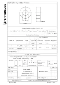 TX20/10/7-4C65 Datasheet Cover