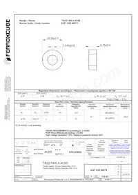 TX22/14/6.4-4C65 Datasheet Cover