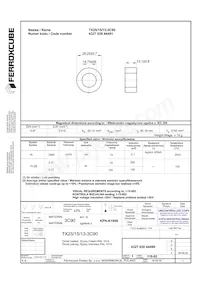 TX25/15/13-3C90 Copertura