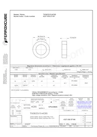 TX36/23/15-4C65 Datasheet Cover