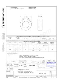 TX39/20/13-3C90 Datenblatt Cover