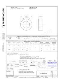 TX42/26/13-3C90 Datasheet Cover