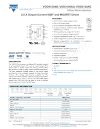 VOD3120AB-VT2 Datasheet Cover