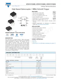VOH1016AB-VT2 Datasheet Cover