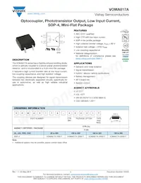VOMA617A-X001T Datasheet Cover