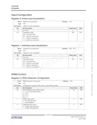 VSC3108SX-01 Datasheet Pagina 12