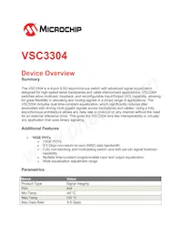 VSC3304YHV-01 Datasheet Copertura