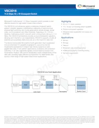 VSC3316HDMIEV Datasheet Cover