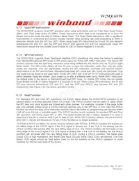 W25Q16FWSVIQ TR Datasheet Page 11