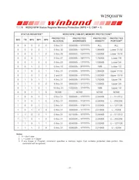 W25Q16FWSVIQ TR Datasheet Page 20