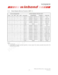 W25Q20EWZPIG TR Datasheet Page 16