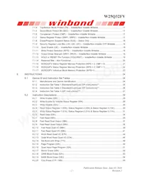W25Q32FVTBIG Datasheet Page 3