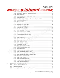 W25Q40BWUXIE TR Datasheet Page 3