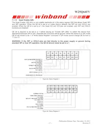 W25Q64FVTCIP Datasheet Pagina 17