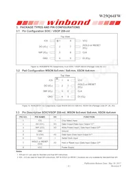 W25Q64FWSFIG TR Datasheet Page 7