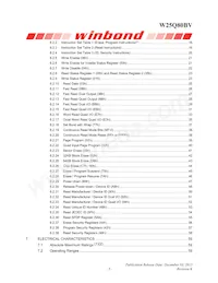W25Q80BVSSIG TR Datasheet Pagina 3