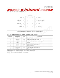 W25Q80BVSSIG TR Datasheet Page 7