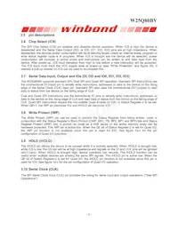 W25Q80BVSSIG TR Datasheet Page 8
