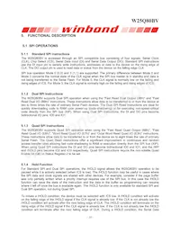 W25Q80BVSSIG TR Datasheet Page 10